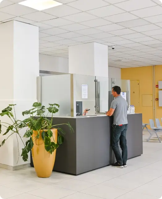 Psihiatrična bolnišnica Ormož – sprejemni prostor