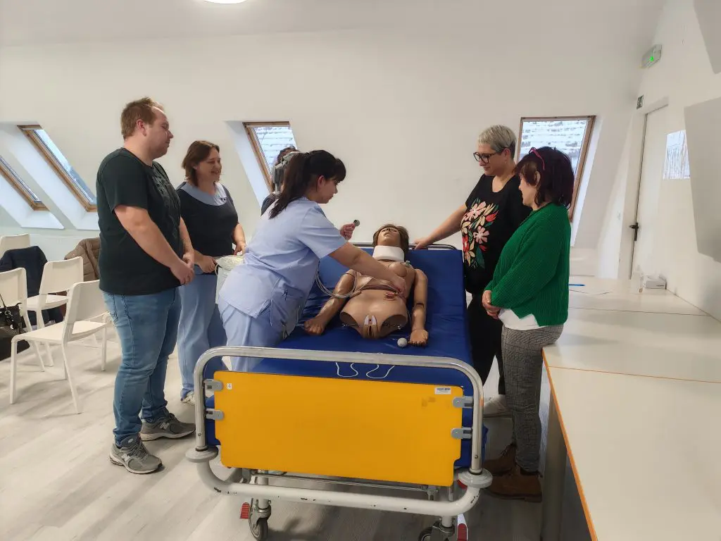 Učna delavnica snemanja EKG